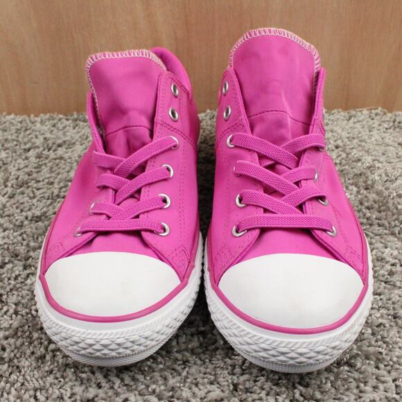 Converse Pink Sneakers Junior 6 Low Top Canvas Lace Up - Picture 4 of 12